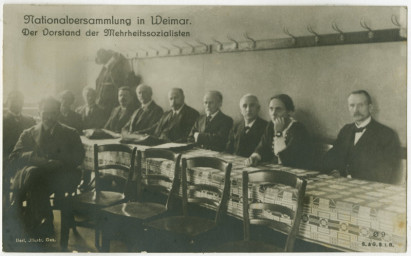 Stephan Liebig, 60 14 K2-375/5, Der Parteivorstand der Mehrheitssozialisten, 1919