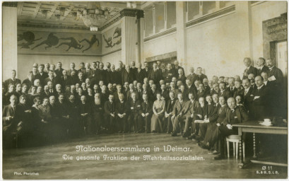 Stephan Liebig, 60 14 K2-376/1, Gesamte Fraktion der Mehrheitssozialisten, 1919