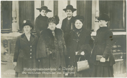 Stephan Liebig, 60 14 K2-376/2, Frauenwahlrechts, 1919