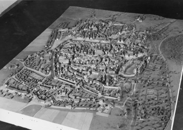 Stephan Liebig, 60 14 K2-379/1, Modell der Stadt Weimar, ohne Datum