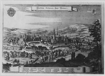 Stephan Liebig, 60 14 K2-383/3, Fürstliche Residenz Statt Weimar., ohne Datum