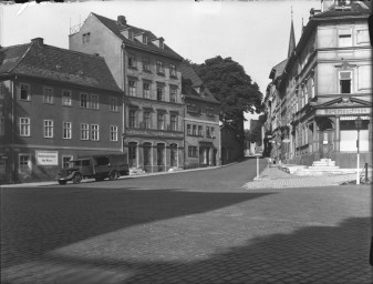 Stadtmuseum Weimar, Eichhorn 162 (K I 011 A), Blick vom Marstall in die Vorwerksgasse, 1942