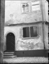 Stadtmuseum Weimar, Eichhorn 391 (K I 070 A), Blick auf das Haus »Hinter der Badestube 2«, um 1940