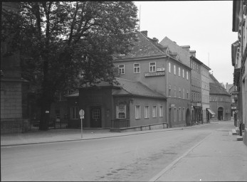 Stadtmuseum Weimar, Eichhorn 431 (K I 089 A), Blick in die Geleitstraße, um 1938