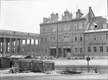 Stadtmuseum Weimar, Eichhorn 569 (K II 014 A), Blick auf das Haus »Jakobsplan 15a«, um 1940