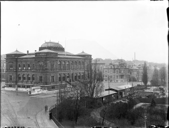 Stadtmuseum Weimar, Eichhorn 600 (K II 026 A), Blick von Südwesten auf das Landemuseum, 1936