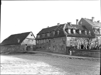 Stadtmuseum Weimar, Eichhorn 826 (K II 111 A), Blick auf die Häuser »Wagnergasse 36« und »Brühl 9«, 1939