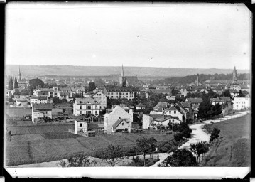 Stadtarchiv Weimar, 60 14 Negativ 066, Blick vom Felsenkeller Richtung Weimar, wohl 1877