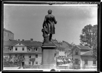 Stadtarchiv Weimar, 60 14 Negativ 072, Blick vom Wielandplatz Richtung Frauenplan, um 1900