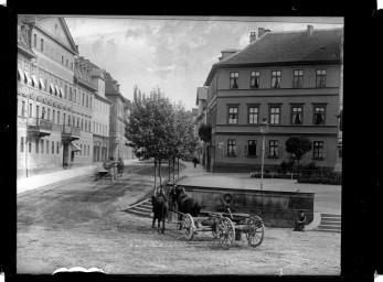 Stadtarchiv Weimar, 60 14 Negativ 073, Wielandplatz  vor 1898 , vor 1898