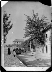 Stadtarchiv Weimar, 60 14 Negativ 080, Blick in die Grunstedter Straße Richtung Südwesten, 1890