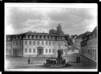 Stadtarchiv Weimar, 60 14 Negativ 082, Goethe`s Wohnhaus, ohne Datum