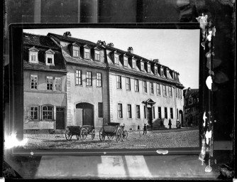 Stadtarchiv Weimar, 60 14 Negativ 090, Frauenplan, Goethehaus, vor 1900