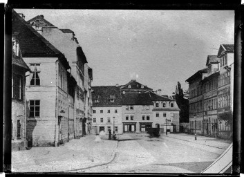 Stadtarchiv Weimar, 60 14 Negativ 099, Schillerstrasse, hinten Frauentorstr., vor 1888