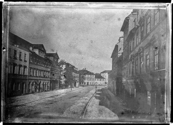 Stadtarchiv Weimar, 60 14 Negativ 100, Schillerstraße, Blick Richtung Westen, um 1895