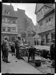 Stadtarchiv Weimar, 60 14 Negativ 121, Kaufstrasse, Richtung Marktstrasse, 1937