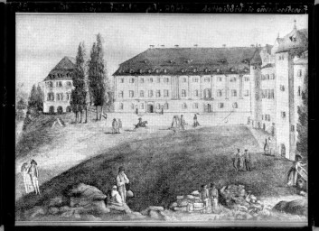 Stadtarchiv Weimar, 60 14 Negativ 138, Fürstenhaus      , um 1780