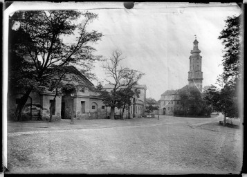 Stadtarchiv Weimar, 60 14 Negativ 140, Burgplatz, 1889