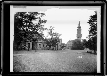 Stadtarchiv Weimar, 60 14 Negativ 147, Burgplatz, 1889