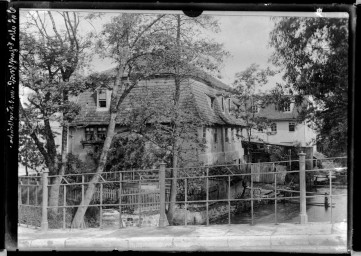 Stadtarchiv Weimar, 60 14 Negativ 149, altes Schlachthaus an d. Kegelbrücke, um 1880