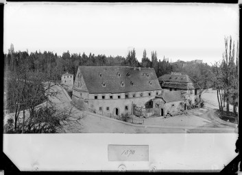 Stadtarchiv Weimar, 60 14 Negativ 152, Burgmühle, oder Obermühle, 1870