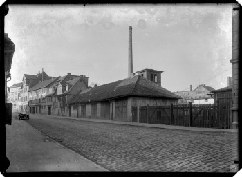 Stadtarchiv Weimar, 60 14 Negativ 176, Blick durch die Gerbstraße Richtung Nordosten, um 1930