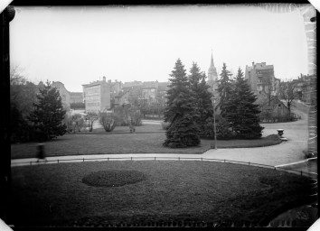 Stadtarchiv Weimar, 60 14 Negativ 220, Blick vom Carl-August-Platz, vor 1936