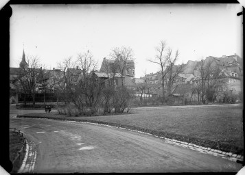 Stadtarchiv Weimar, 60 14 Negativ 221, Blick vom Karl-August-Platz Richtung S, vor 1936