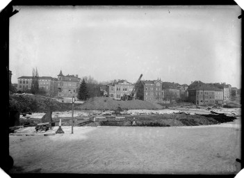 Stadtarchiv Weimar, 60 14 Negativ 224, Blick über den Karl-August-Platt nach Norden, um 1936