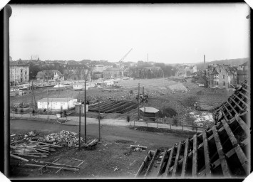 Stadtarchiv Weimar, 60 14 Negativ 229, Blick vom Dach, Kettenberg 8, Richtung NO, 1936