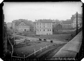 Stadtarchiv Weimar, 60 14 Negativ 238, Blick vom Viadukt Richtung NW, 1936