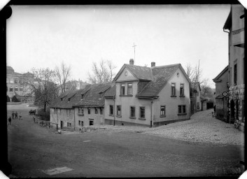 Stadtarchiv Weimar, 60 14 Negativ 249, Blick auf die Häuser Kettenberg 2, 4, 6, , 1936