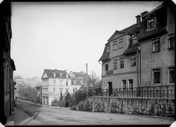 Stephan Liebig, 60 14 Negativ 255, "Unterm Thüringer Hof"  -  Blick nach Norden, um 1920