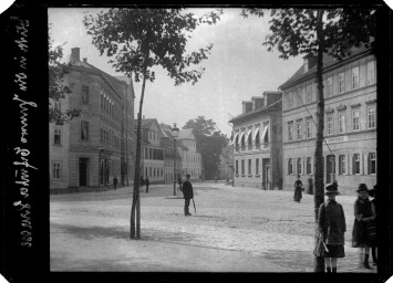 Stadtarchiv Weimar, 60 14 Negativ 280, Blick vom Goetheplatz in die Heinrich-Heine-Straße, ohne Datum