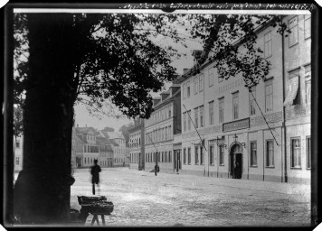 Stadtarchiv Weimar, 60 14 Negativ 281, Blick auf das Hotel/Restaurant »Russischer Hof«, um 1900