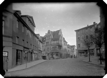 Stadtarchiv Weimar, 60 14 Negativ 310, Blick in die Breitenstraße (heutige Friedensstraße), um 1937