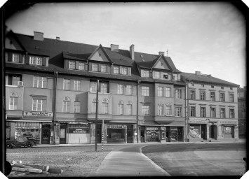 Stadtarchiv Weimar, 60 14 Negativ 315, Blick auf die Häuser »Am Viadukt, Ecke Breitenstraße«, um 1937