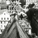 Stadtarchiv Weimar, 60 10-5/6, Blick auf das Dach der Stadtkirche (Herderkirche)