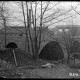 Stadtmuseum Weimar, Eichhorn 539 (K II 008 A), Blick auf die im Bau befindliche spätere »Friedensbrücke«