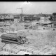 Stadtmuseum Weimar, Eichhorn 563 (K II 013 A), Blick von der Friedensstraße über Baustelle »Gauforum«