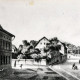 Stadtarchiv Weimar, 60 10-5/12, Theaterplatz mit Blick in die Wielandstraße (Zeichnung)