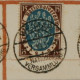 Stadtarchiv Weimar, 60 10-5/14, Originale Briefmarken mit Stempel