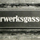 Stadtarchiv Weimar, 60 10-5/16, Straßenschild "Vorwerksgasse"