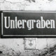 Stadtarchiv Weimar, 60 10-5/17, Straßenschild "Untergraben"