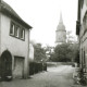 Stadtarchiv Weimar, 60 10-5/19, Blick in die Kleine Kirchgasse 