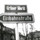 Stadtarchiv Weimar, 60 10-5/2, Straßenschild "Grüner Markt"