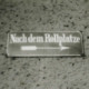 Stadtarchiv Weimar, 60 10-5/20, Straßenschild "Nach dem Rollplatze"