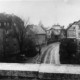 Stadtarchiv Weimar, 60 10-5/22, Blick über das Geländer des Viadukts in die Asbachstraße