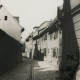 Stadtarchiv Weimar, 60 10-5/22, Blick vom Unterm Thüringer Hof in die Kleine Töpfergasse