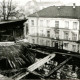 Stadtarchiv Weimar, 60 10-5/24, Blick aus dem zerstörten Dach des Landesmuseums